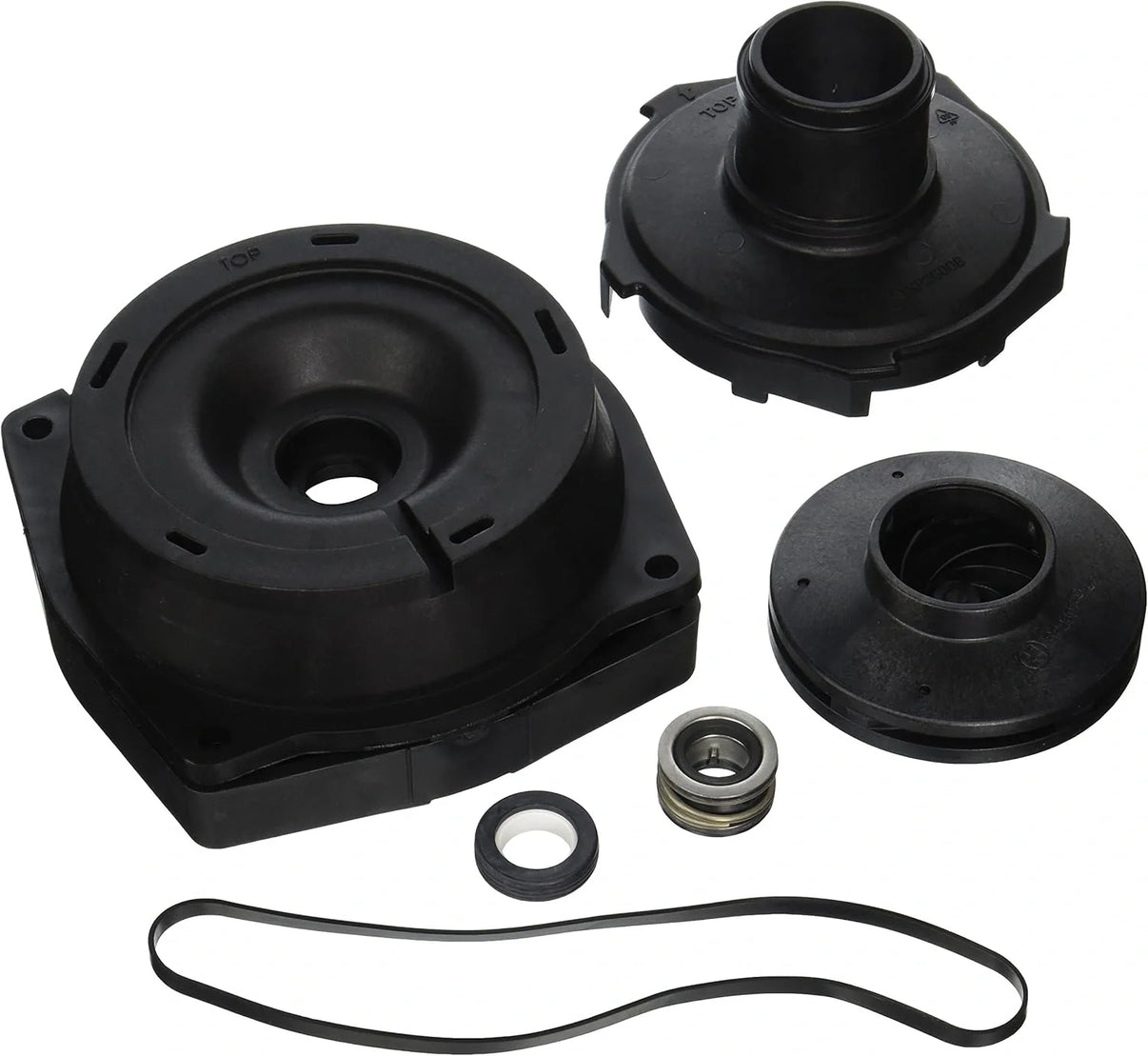 Hayward SPX2607CKIT 1-HP drivetrain upgrade kit with impeller, seal plate, diffuser, and gaskets for SuperPump pool pumps